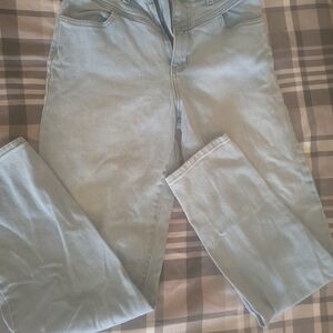 Fashion Nova Light Blue Straight Leg Jeans